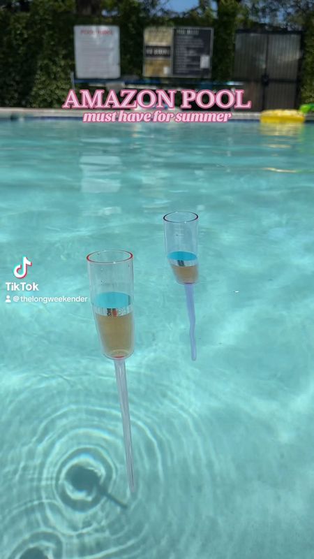 Amazon Pool Summer Must Have - Floating Champagne Flutes! 

Champagne flutes, flute, pool must have, gift idea, summer 

#LTKSwim #LTKVideo #LTKGiftGuide