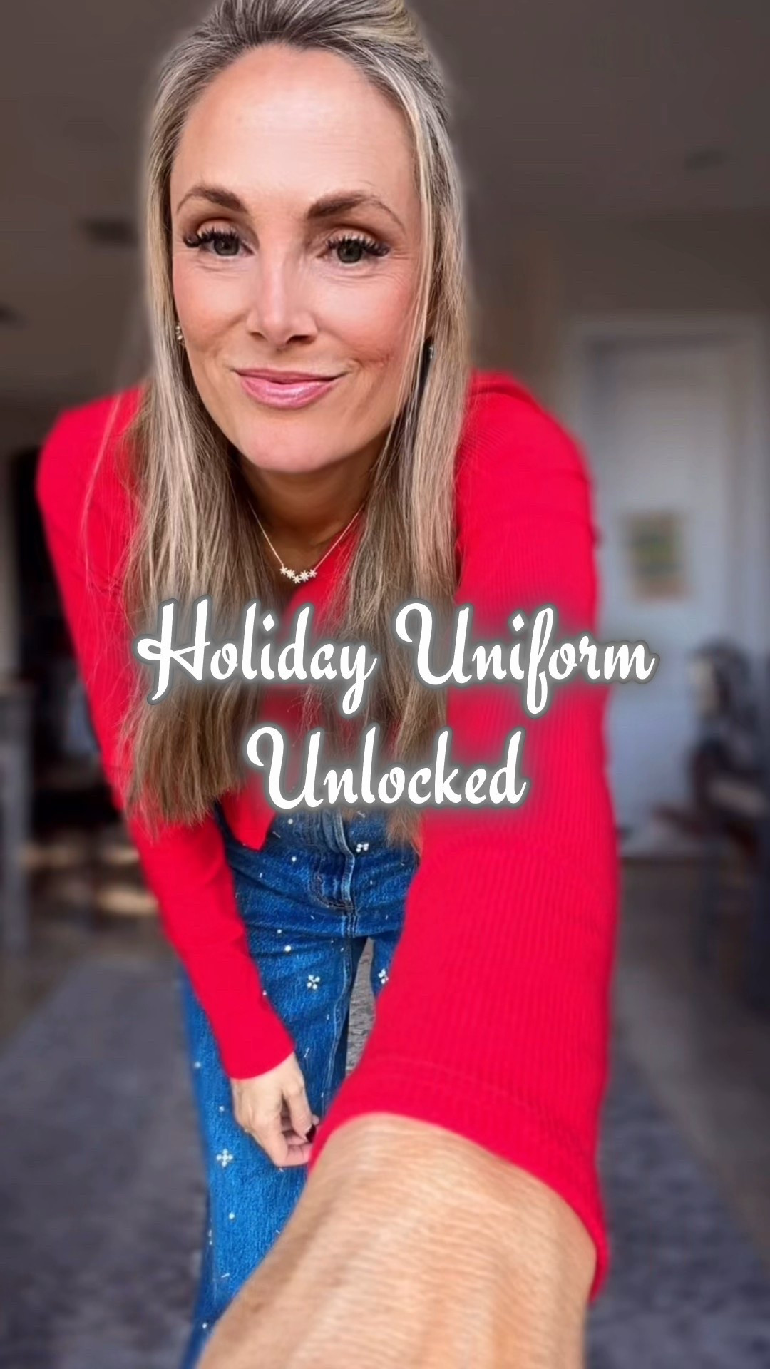 $22 Amazon top ♥️ carry on repeat cute embellished denim 💫

#LTKGiftGuide #LTKOver40 #LTKootd