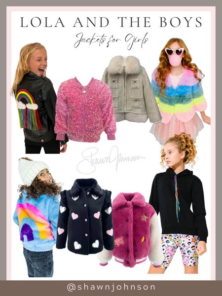 Discover trendy jackets for girls from Lola and the Boys. Keep your little fashionista cozy and chic. 

#LolaAndTheBoys #GirlsFashion #JacketSeason #ChicKids #TrendyJacket #TrendyOuterwear #ForGirls #PinkJacket #Fur #Leather #Moto



#LTKkids #LTKSeasonal