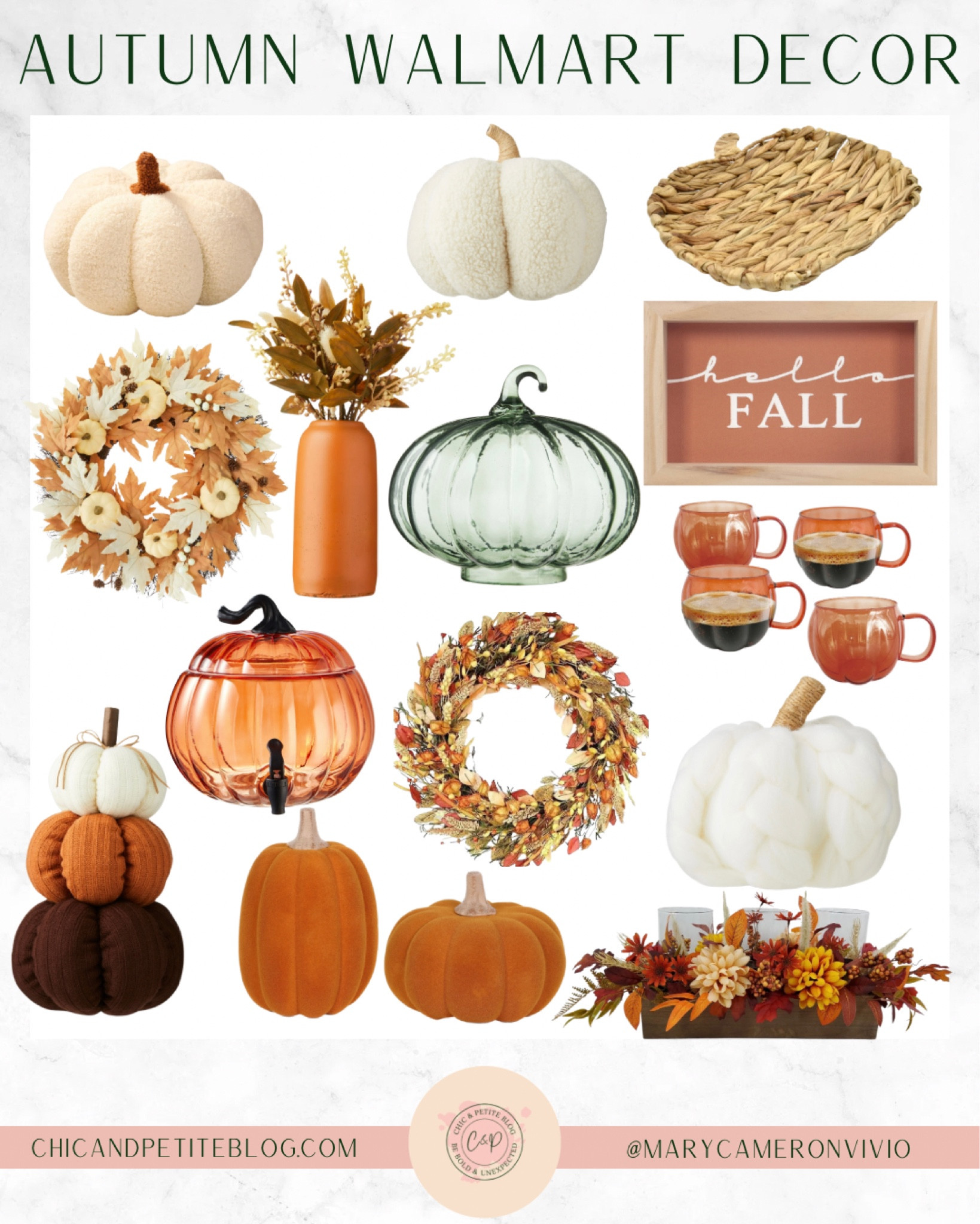 It’s September which means it’s time to decorate for fall! 🍁🍂 New fall home decor from Walmart! I’m in love with the Sherpa pillows - I got one last year and can’t wait to put it out

Walmart home // LTK home // fall home decor // autumn finds // fall finds // affordable style // affordable home finds LTK under 50 // pumpkins // fall wreath 

#LTKHome #LTKFindsUnder50 #LTKSeasonal