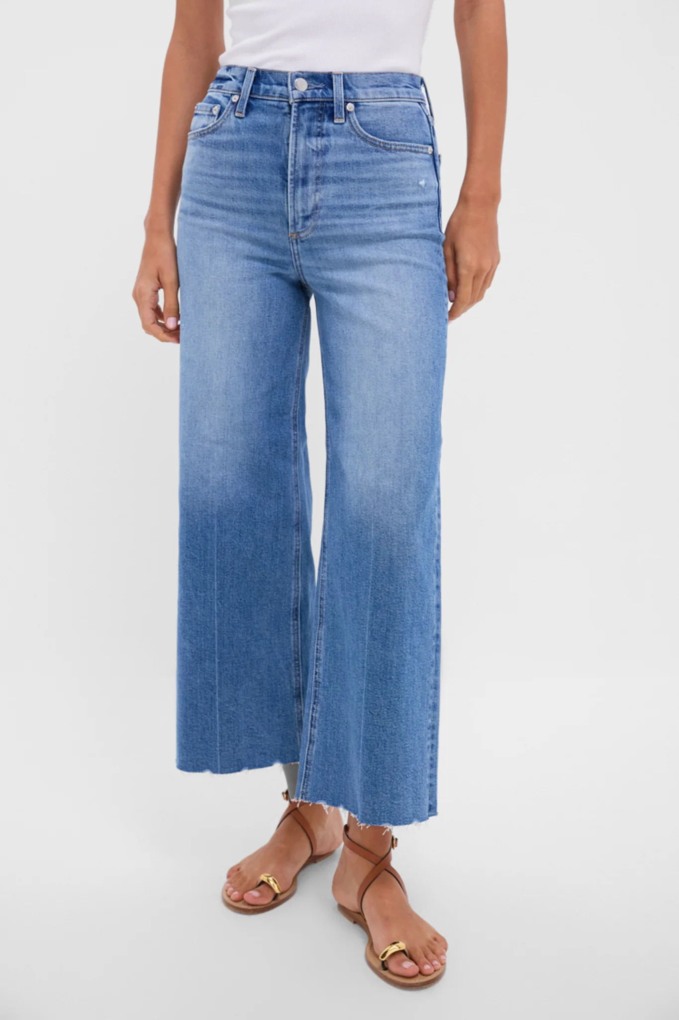 Rhythm Vintage Lana Crop High Rise Ultra Wide Leg | Tuckernuck (US)