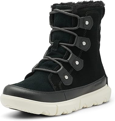Sorel Women's Explorer II Joan Faux Fur Boot — Waterproof Suede Boots | Amazon (US)