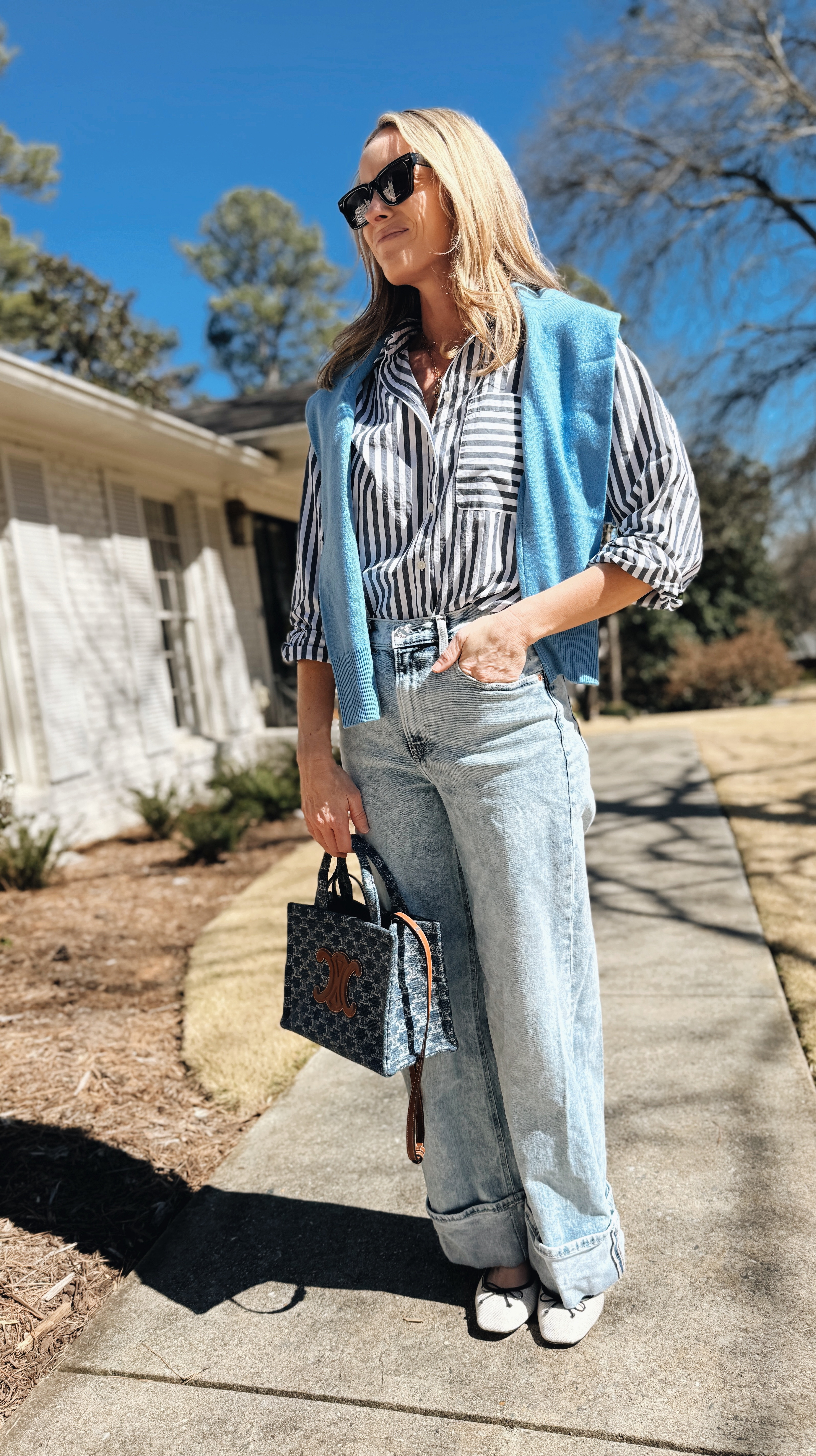 M-F spring uniform look ideas 🫶🏻 simple, comfortable and always makes you feel pulled together. 