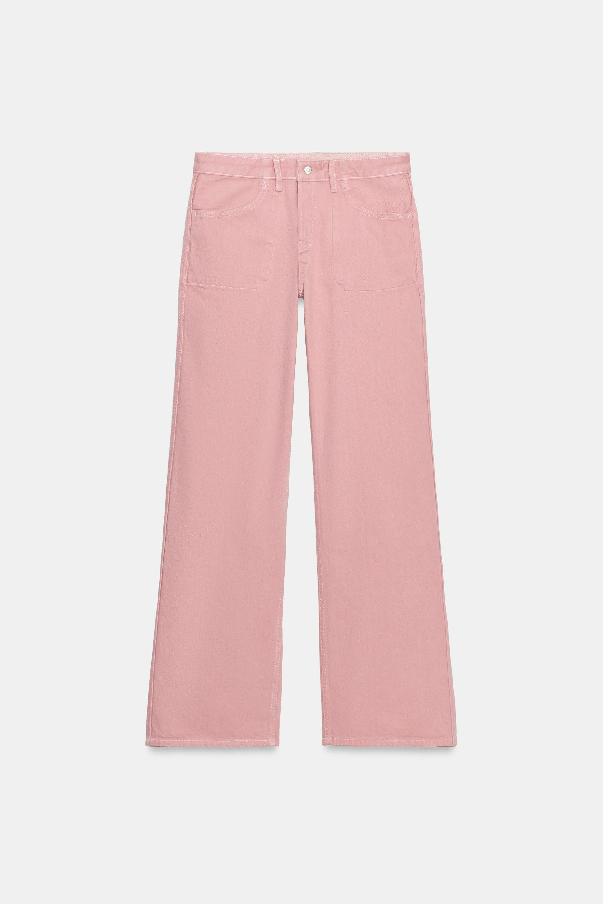 TRF REVERSIBLE MID-RISE JEANS | Zara US