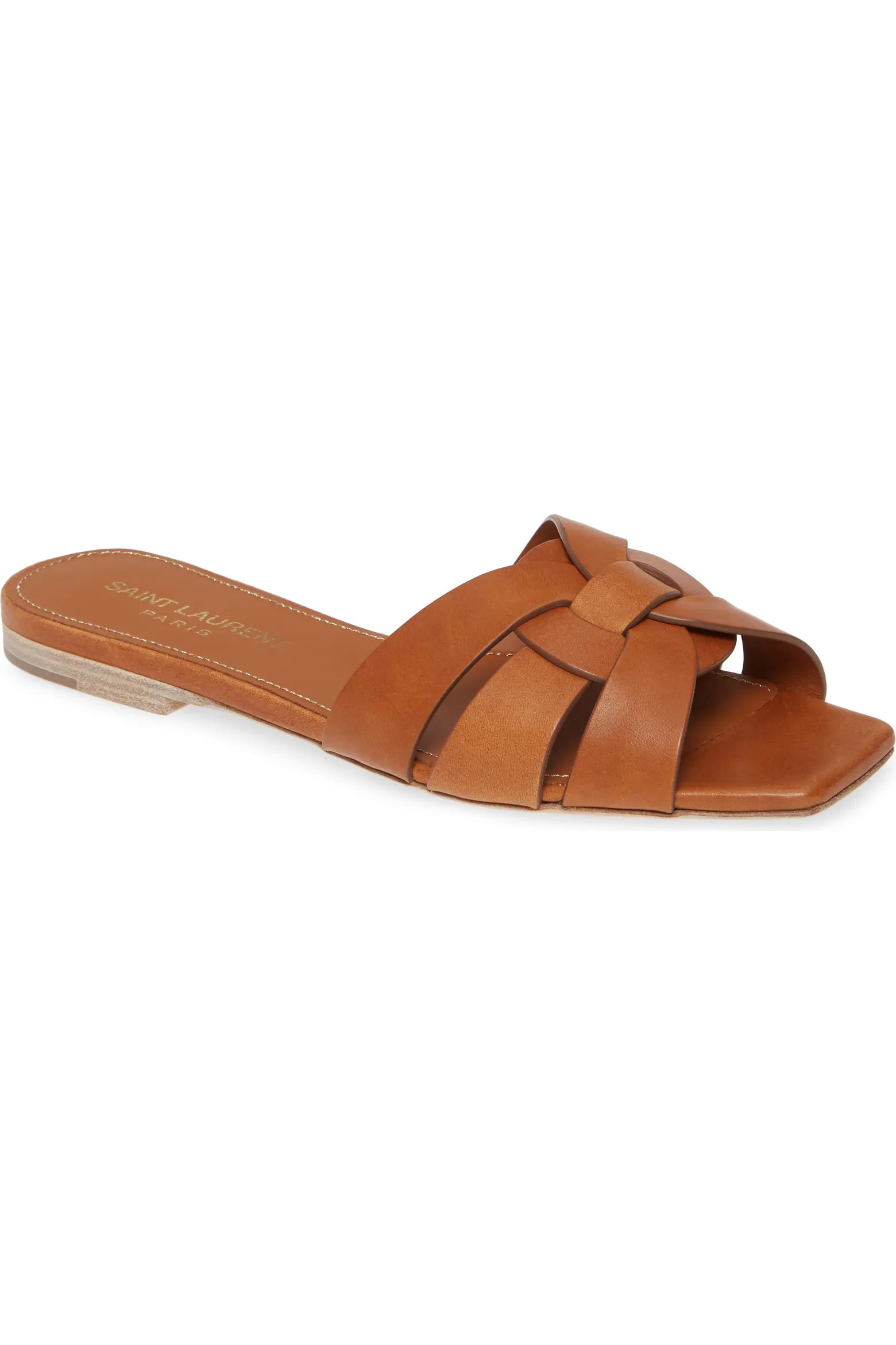 Saint Laurent Tribute Nu Pieds Slide Sandal (Women) | Nordstrom | Nordstrom