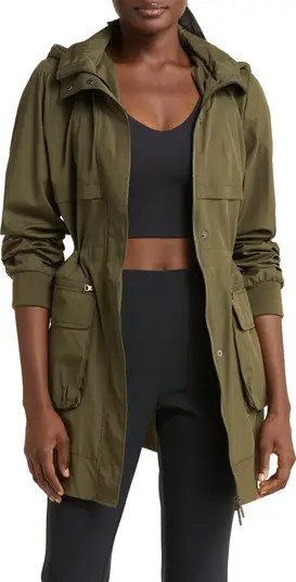 Zella Water Resistant Rain Jacket | Nordstrom | Nordstrom