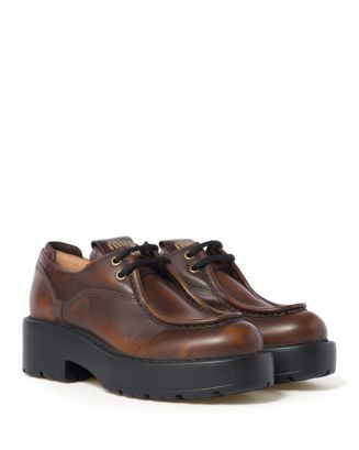 Women's Allacciate Leather Oxford Dress Shoes | Bloomingdale's (US)