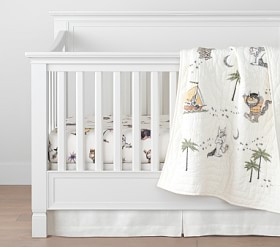 Quilt, 2 Crib Fitted Sheets | Pottery Barn Kids
