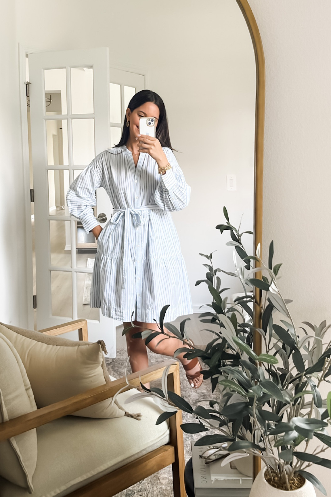 Love this striped summer dress that also comes in solid white! Linked the sandals I’m wearing and other favorites from @walmartfashion as well. #walmartpartner #walmartfashion

#LTKSeasonal #LTKunder50