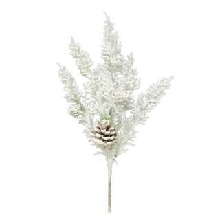 White Snowy Pine Pick by Ashland® | Michaels | Michaels Stores