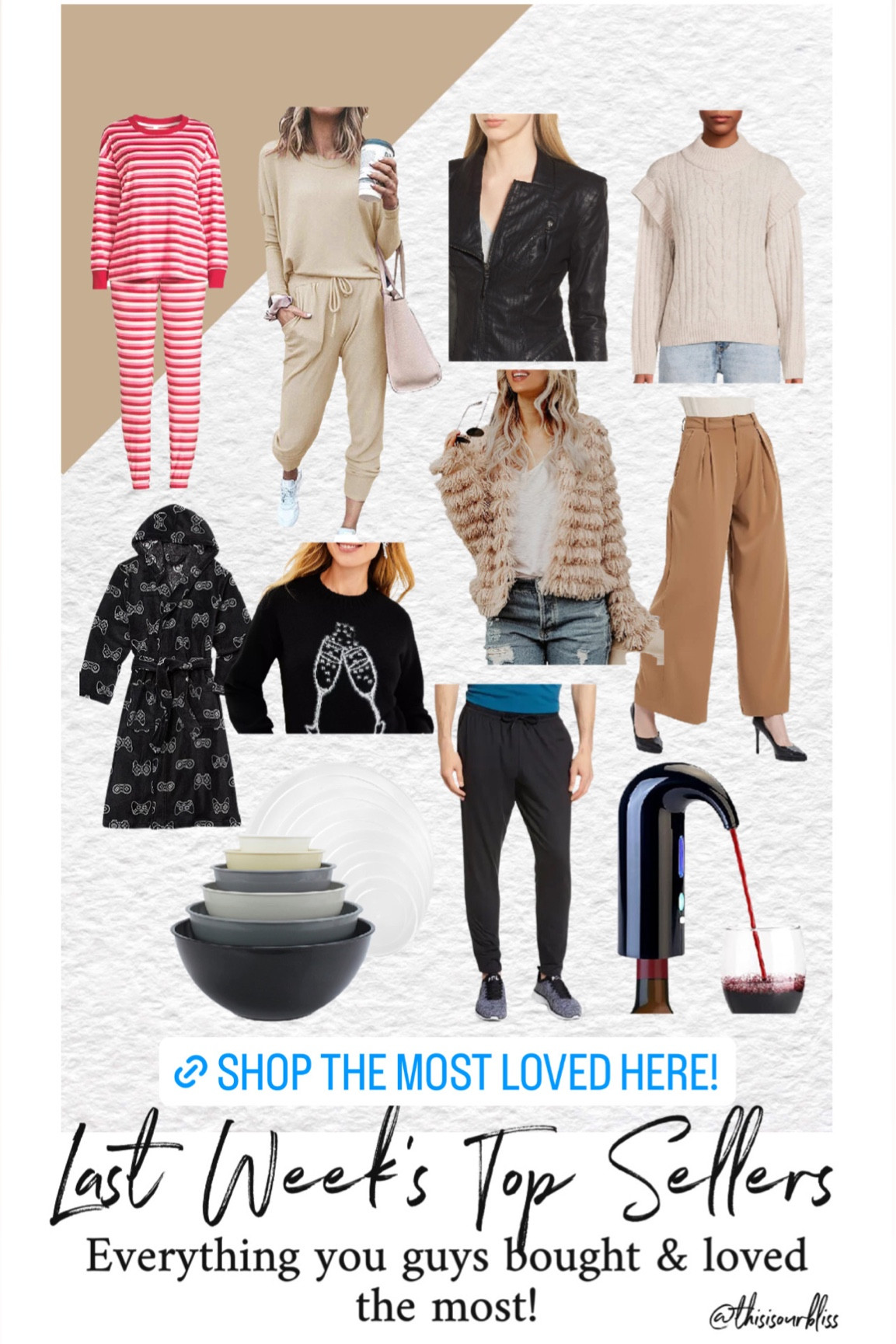 Last weeks best sellers! Most loved items of the week! 

#LTKunder50 #LTKHoliday #LTKGiftGuide