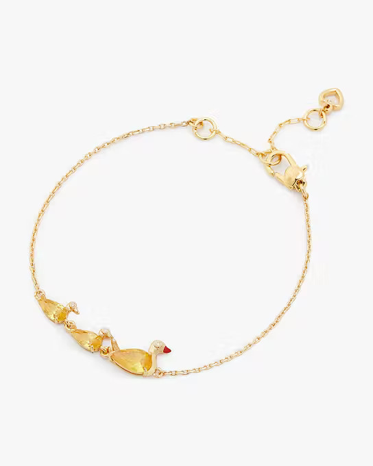 Love You, Mom Ducks In A Row Bracelet | Kate Spade (US)