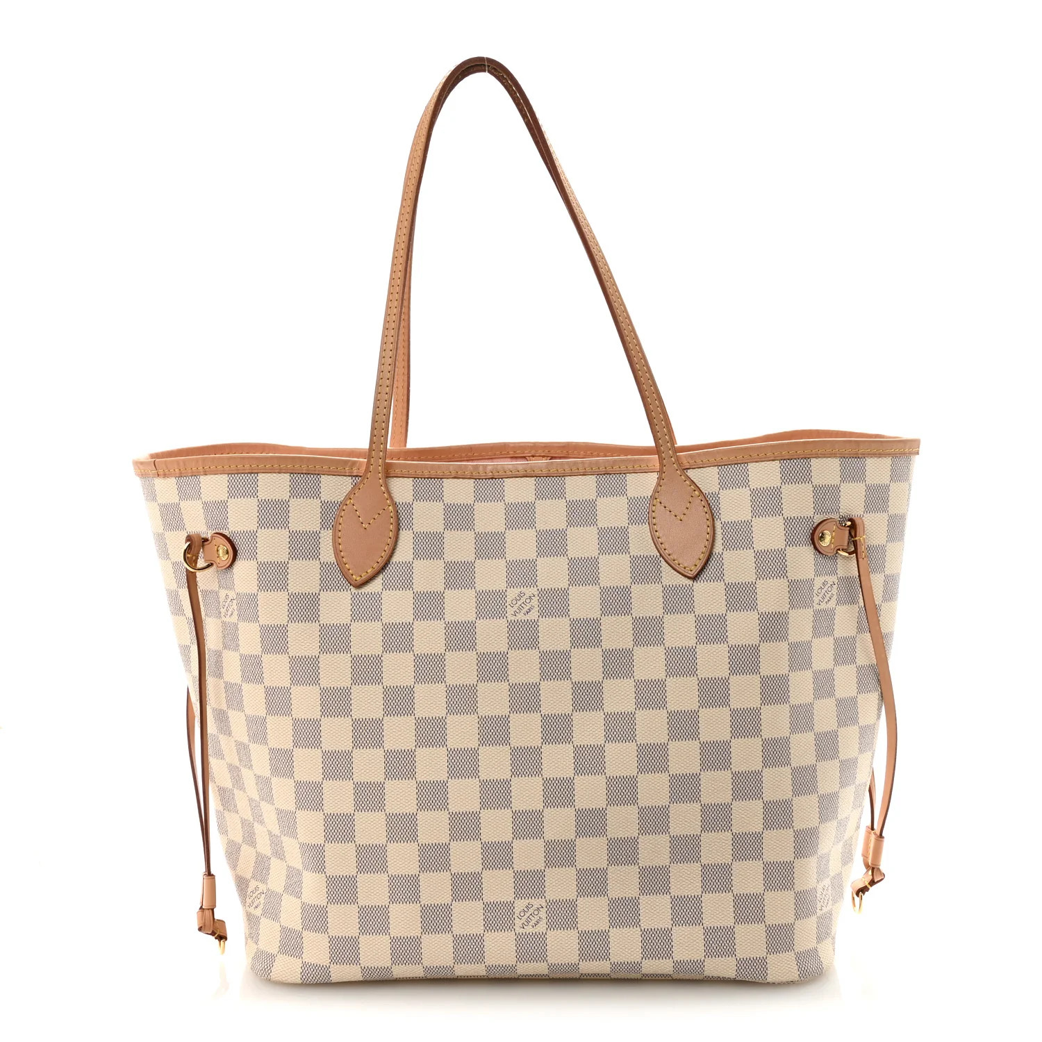 Louis Vuitton Damier Azur Neo Neverfull MM Rose Ballerine 1878288 | FASHIONPHILE (US)