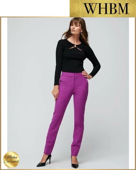 White House Black Market • WHBM Elle Slim Ankle Comfort Stretch Pant

#LTKover40 #LTKstyletip #LTKworkwear