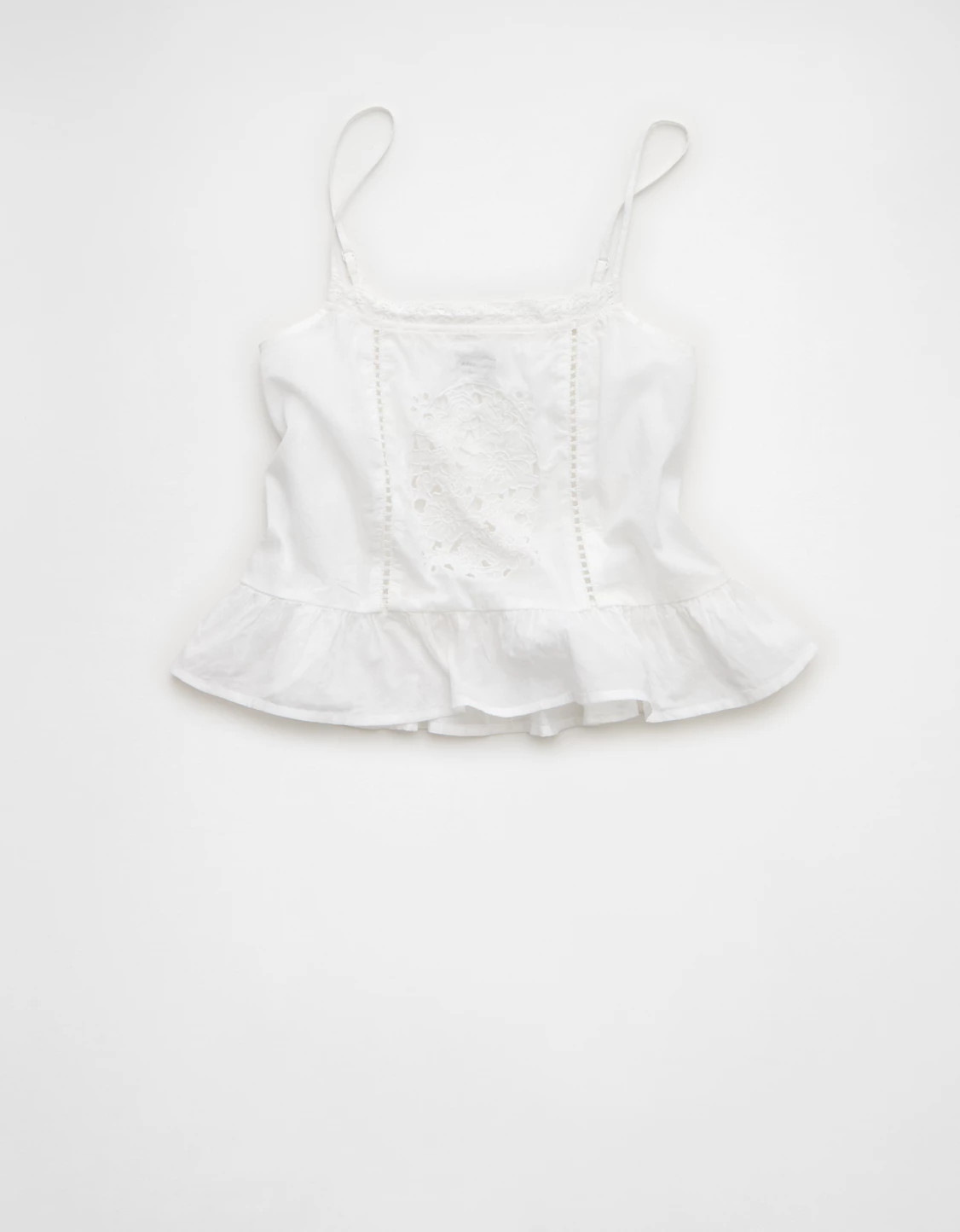 AE Embroidered Lace Cami | American Eagle Outfitters (US & CA)
