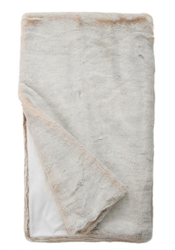 Couture Collection Pearl Mink Faux Fur Throws | Fabulous-Furs