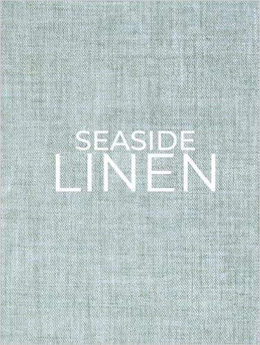 Seaside Linen: Decorative stacking book for Coffee Tables & Bookshelves | Perfect for Coastal The... | Amazon (US)