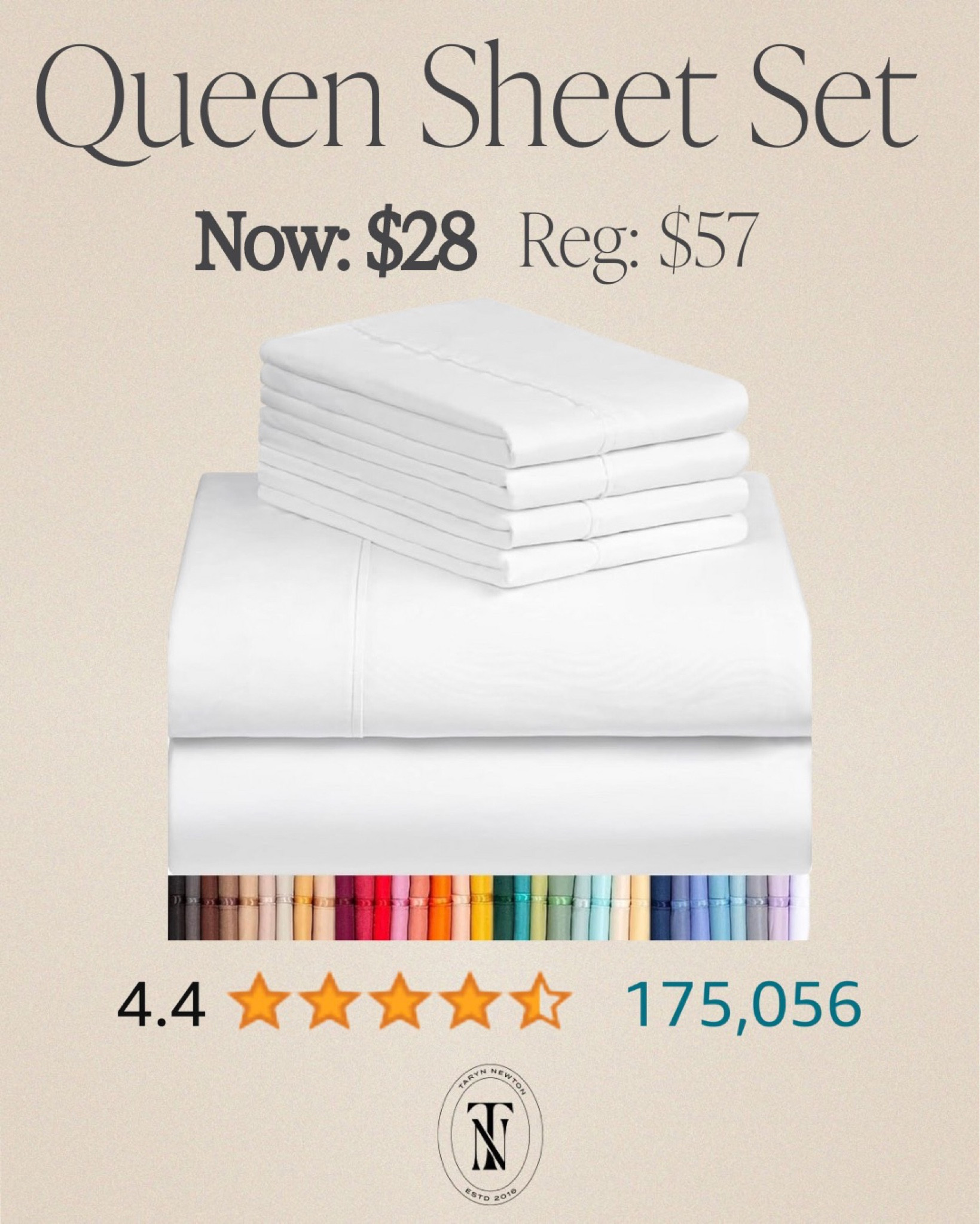 Found this great  sheet set for $28 on Amazon! 

#LTKsalealert #LTKhome #LTKfindsunder50