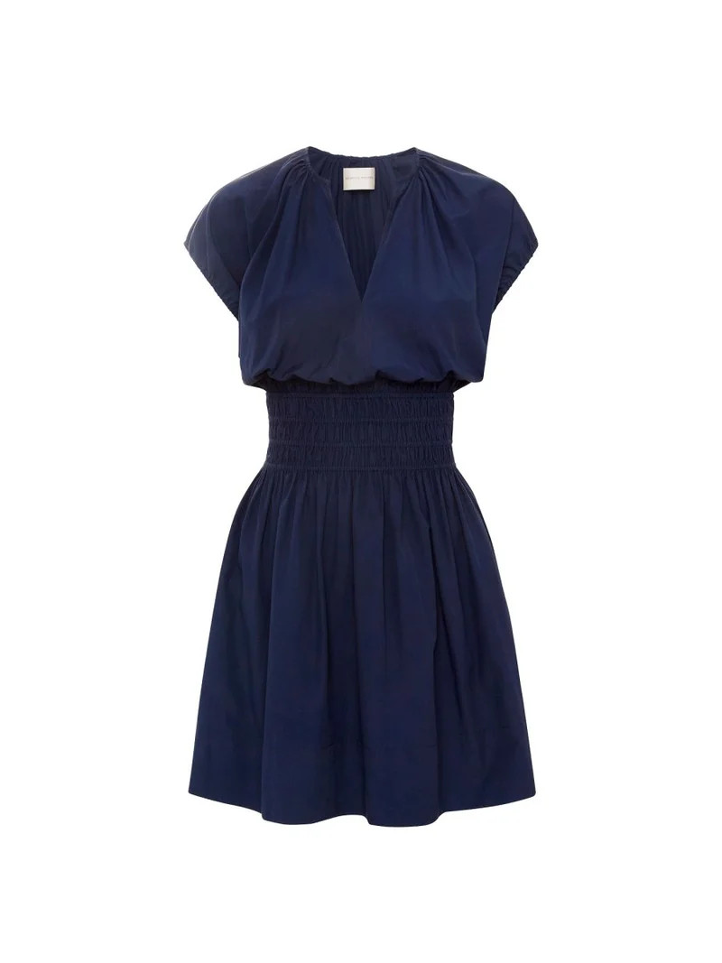 Women's Mina Short Dress in Navy | Brochu Walker | Brochu Walker