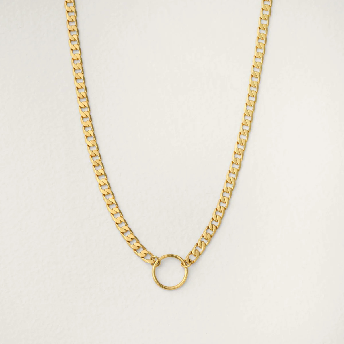 Costes Cuban Link Chain Necklace | Charm Compatible - Raiz | Raiz