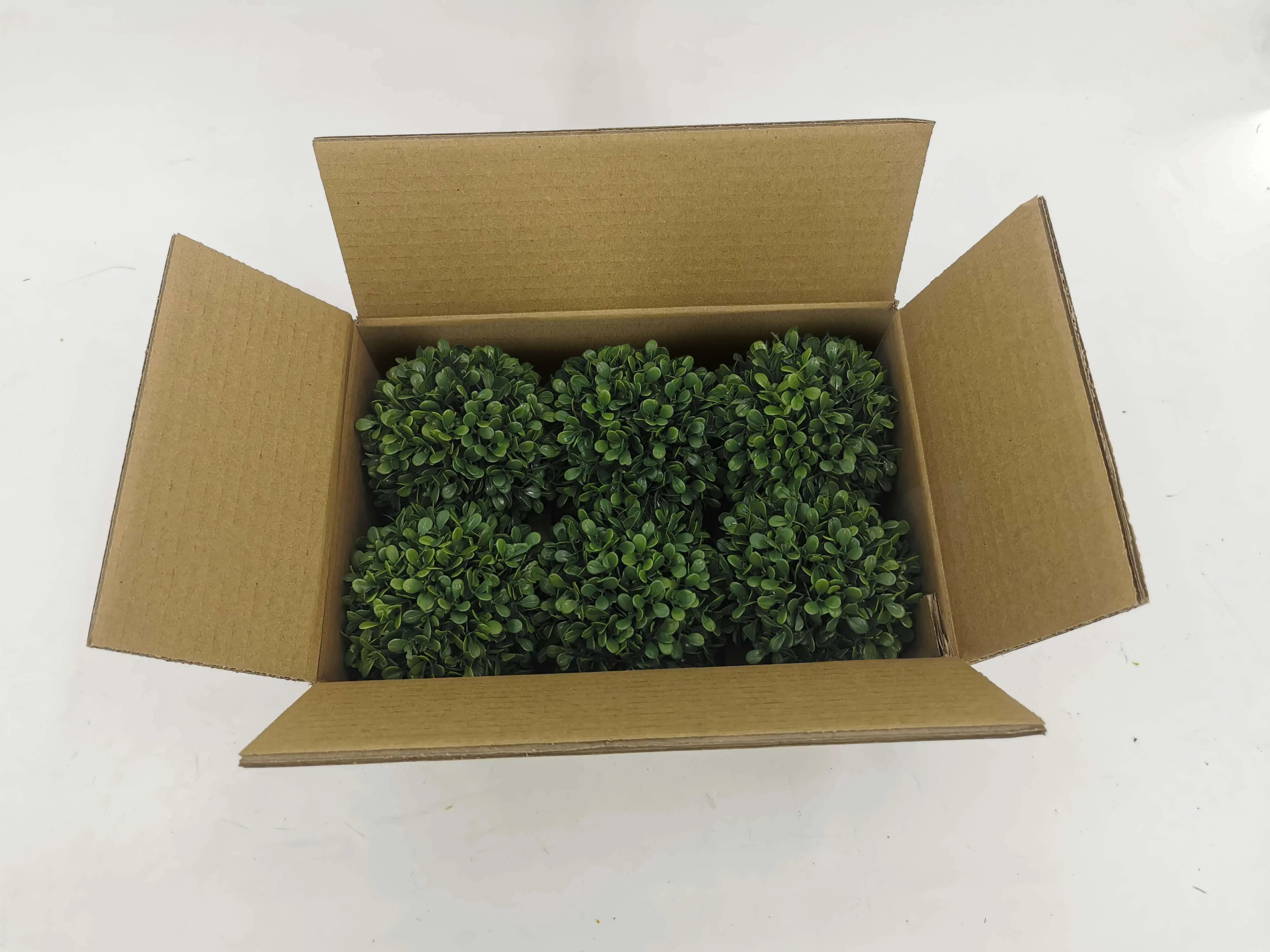 Better homes & gardens Faux Boxwood Orb, Set of 6 artificial plant, 4.44 inches height | Walmart (US)