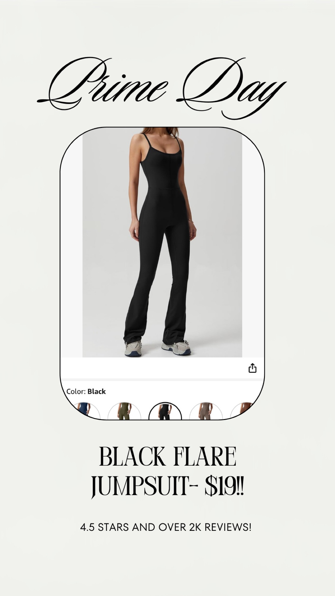 Prime day black jumpsuit! So cute and only $19!!

#prime #primeday #amazon

#LTKFindsUnder50 #LTKSaleAlert #LTKActive