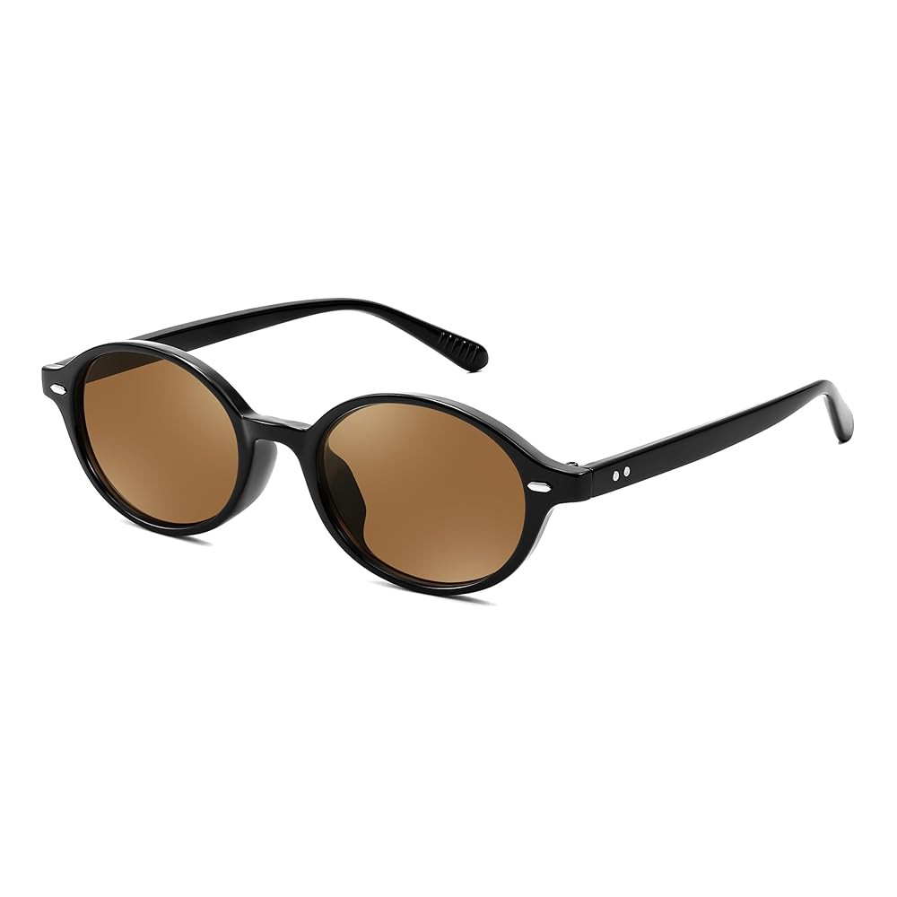 FEISEDY Retro Oval Sunglasses for Women 90s Narrow Round Lightweight Shades Y2k Trendy Sunnies B1... | Amazon (US)