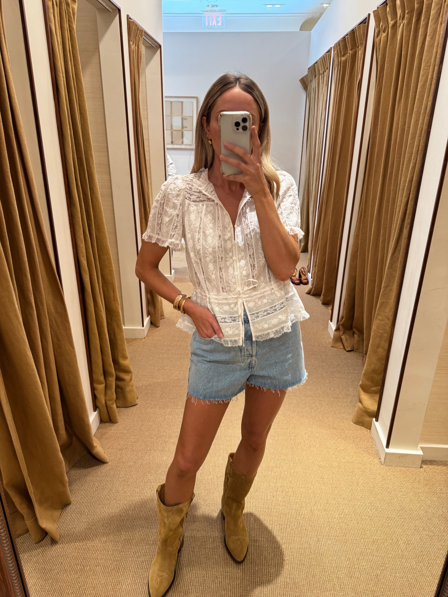 Size 4 top 
Size 4 bottoms 