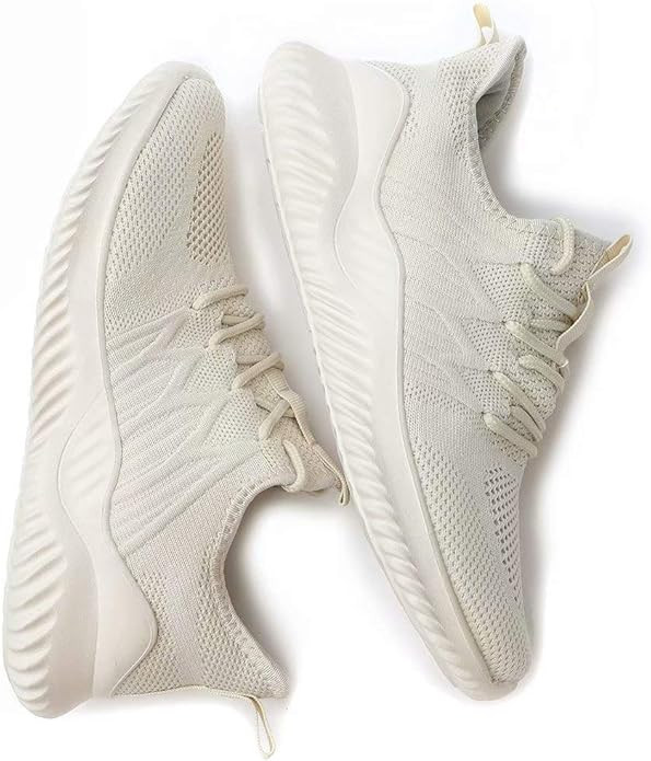 KEEZMZ Womens Ladies Walking Running Shoes Slip On Lightweight Casual Tennis Sneakers Clothes Sho... | Amazon (US)