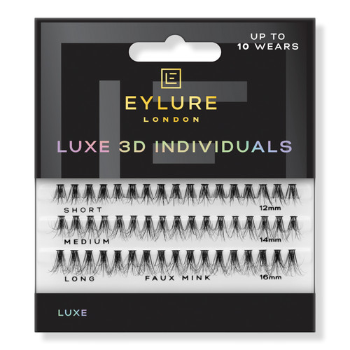 Luxe 3D Individual Faux Mink Lash Flares - Eylure | Ulta Beauty | Ulta