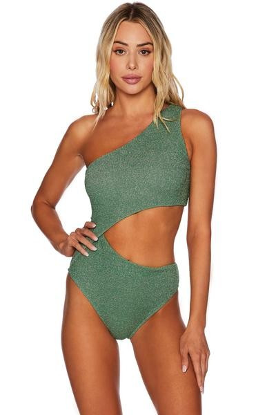 Celine One Piece Emerald Shine | Beach Riot