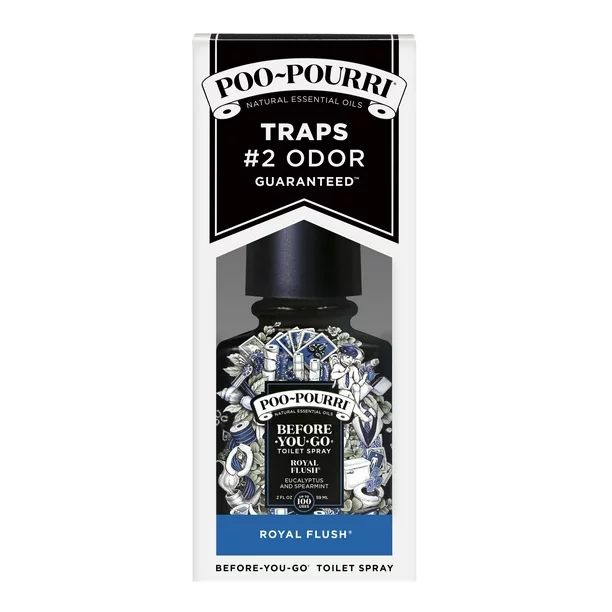 Poo~Pourri Eucalyptus + Spearmint Before-You-Go spray, 2 Oz | Walmart (US)