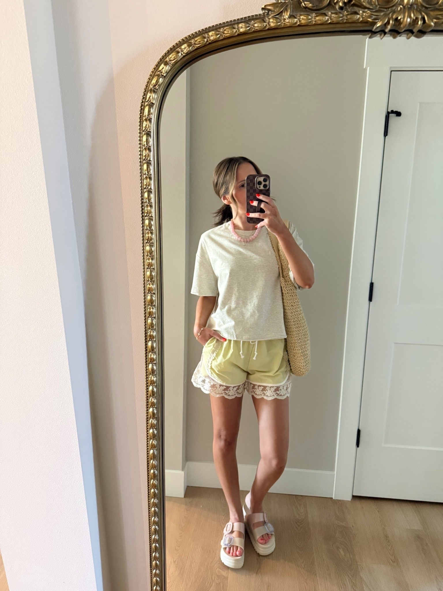 The Amazon outfit I can’t stop wearing! These track shorts are cute and comfortable and I love the lace! This tee is the best! So soft and perfectly oversized! Wearing size small in both

Amazon fashion, Amazon outfit, casual style, outfit idea

#LTKdayinmylife #LTKSeasonal #LTKActive