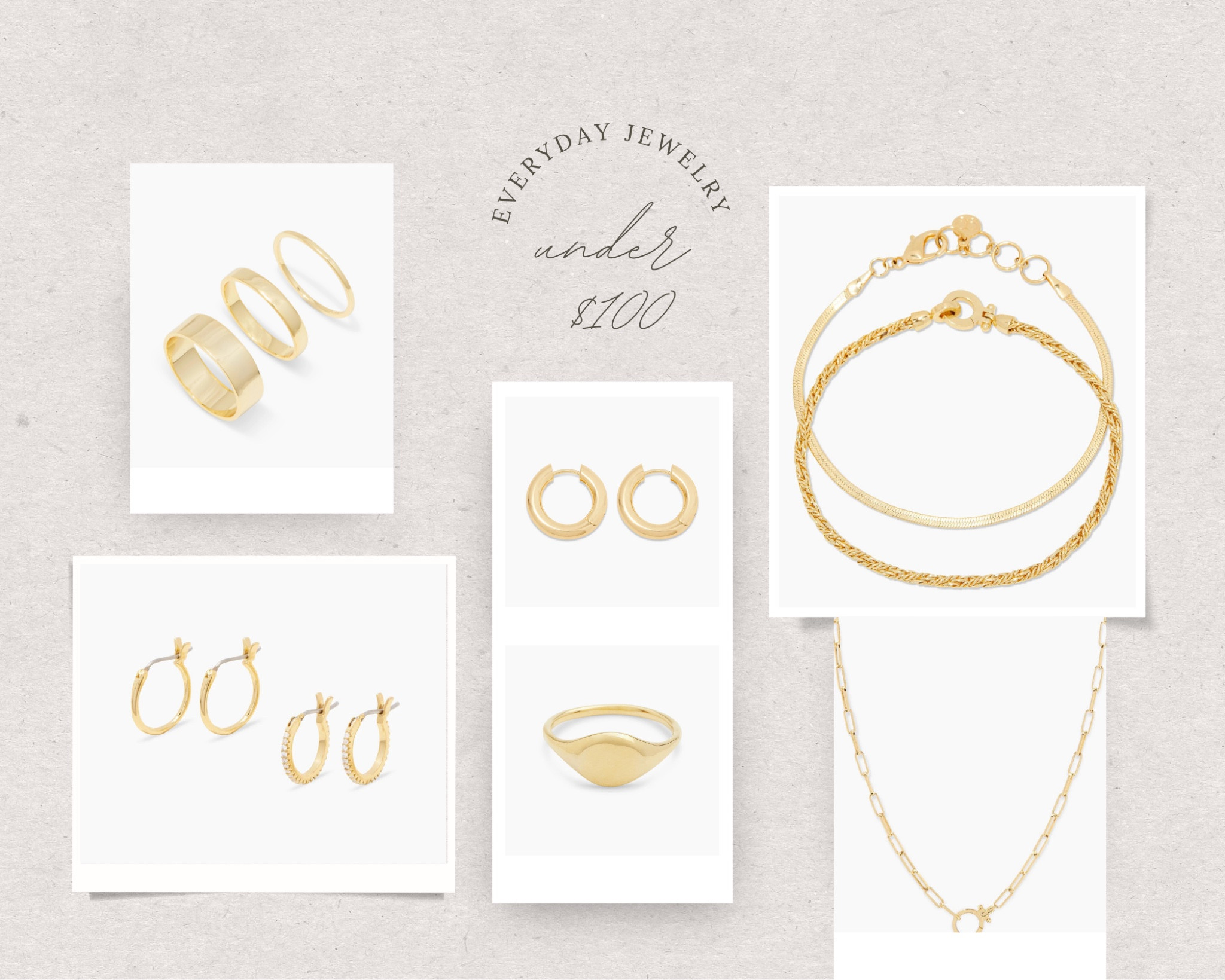Everyday jewelry I live in! 

#LTKstyletip #LTKGiftGuide #LTKunder100