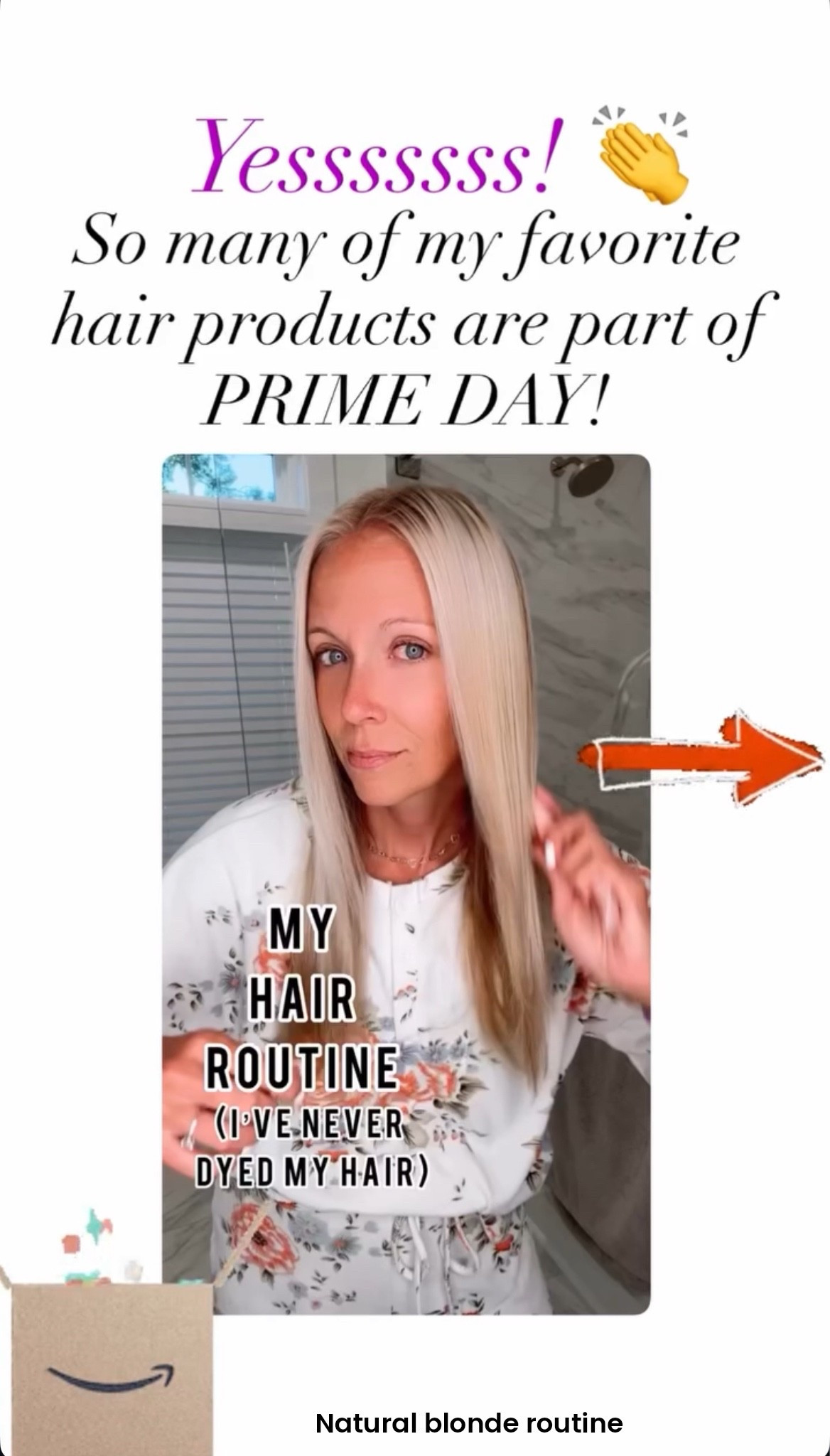 Here are all the products I use every week to keep my natural blonde highlights. I have never dyed or highlighted my hair. 
Purple shampoo 
Divi hair vitamins
Divi hair serum 
Divi volumizing shampoo 
Pravana perfect blonde mask￼

#LTKmorningroutine #LTKBeauty #LTKgrwm