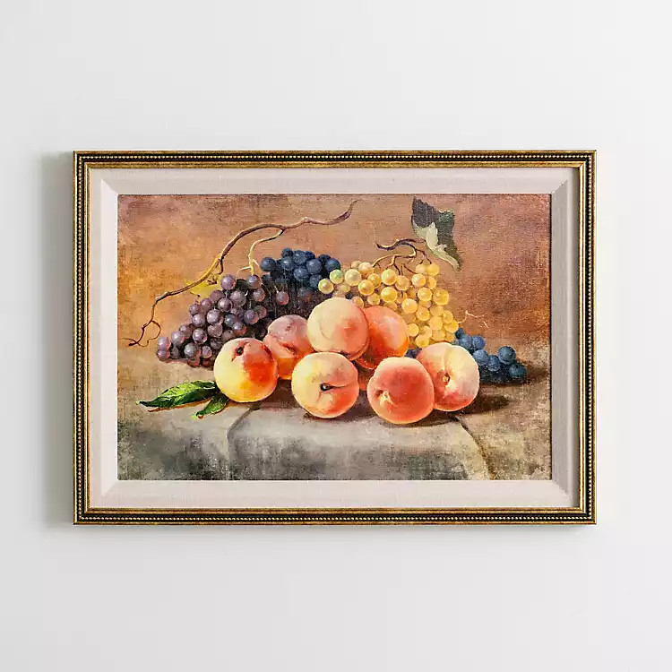 Fruit Scene Framed Art Print | Kirkland's Home