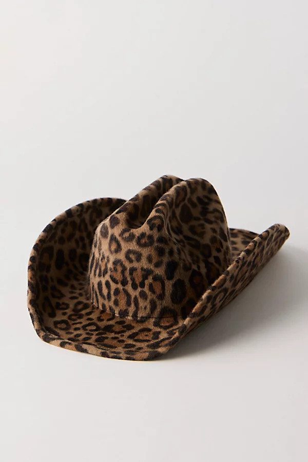 Cash Leopard Cowboy Hat | Free People (Global - UK&FR Excluded)