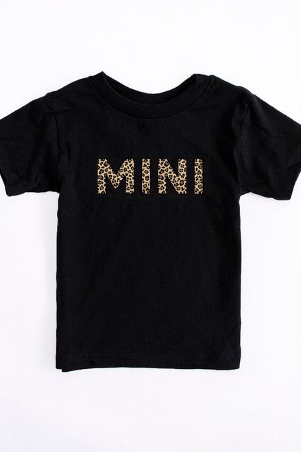 Mini Animal Print Graphic Toddler Tee | The Pink Lily Boutique