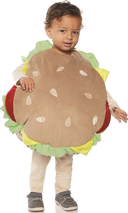 Underwraps Hamburger Boys Toddler Belly Baby Costume | Amazon (US)