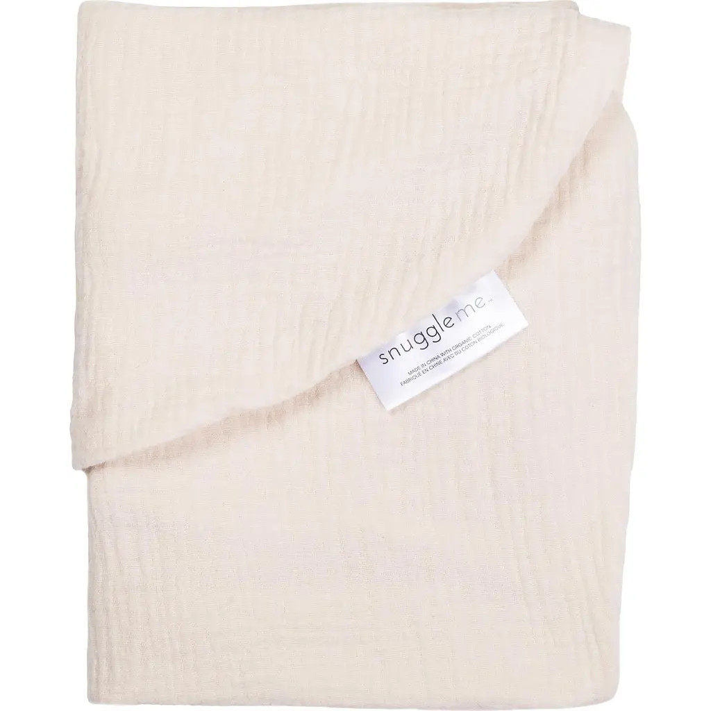 Snuggle Me Lounger Curve Muslin Cover in Natural at Nordstrom | Nordstrom