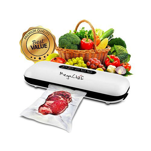 MegaChef Home Vacuum Sealer and Food Preserver with Extra Bags Included | HSN
