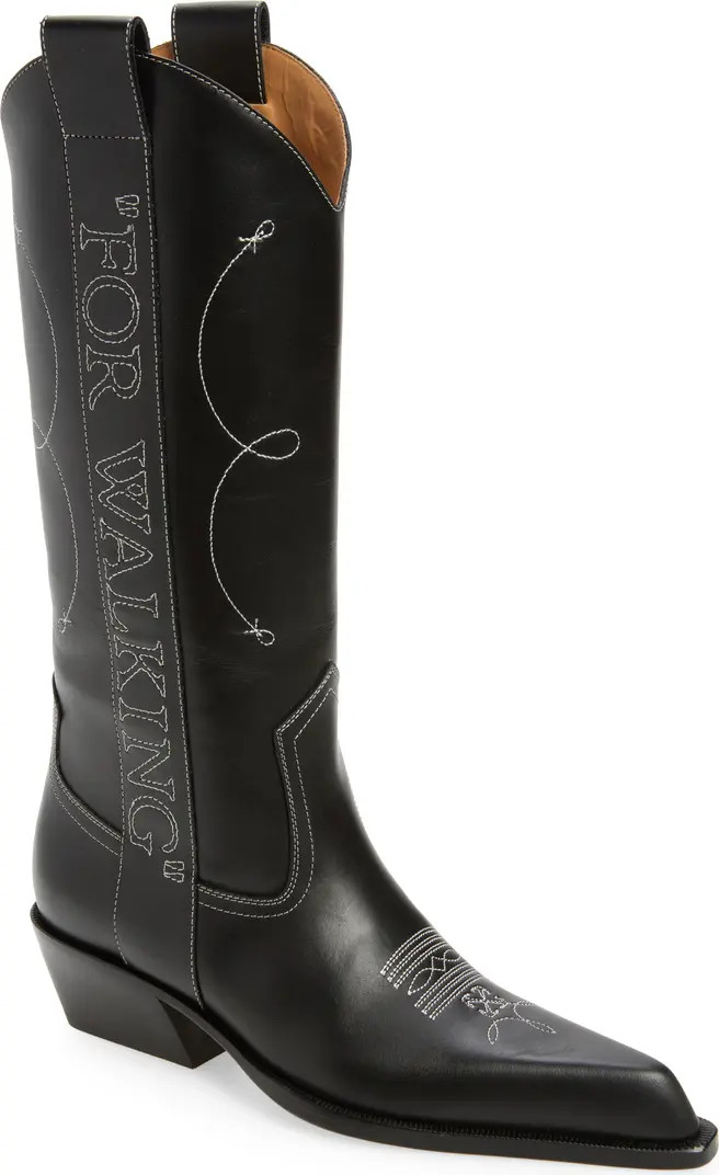 Frame Pointed Toe Western Boot (Women) | Nordstrom