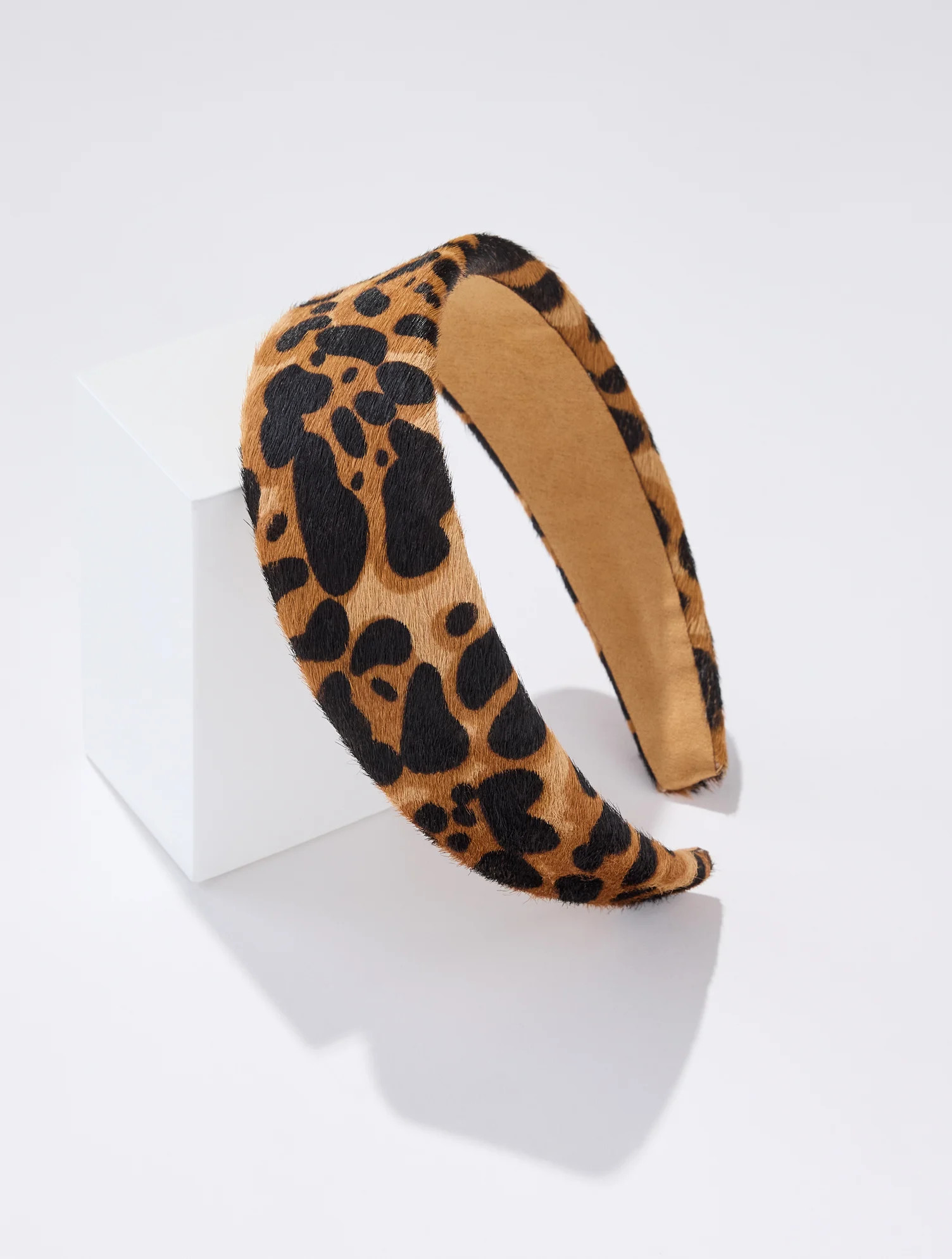 Leopard Calf Hair Headband - 001 Talbots | Talbots