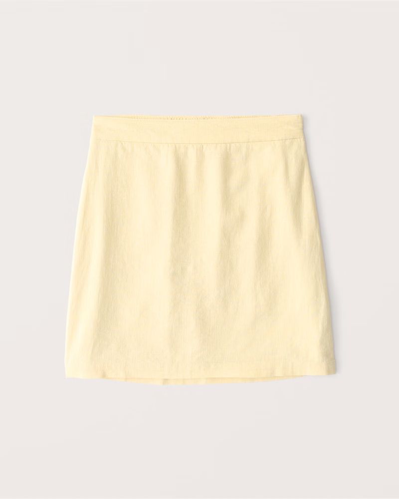 A-Line Mini Skirt | Abercrombie & Fitch (US)