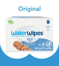 WaterWipes Plastic-Free Original Baby Wipes, 99.9% Water Based Wipes, Unscented & Hypoallergenic ... | Amazon (US)