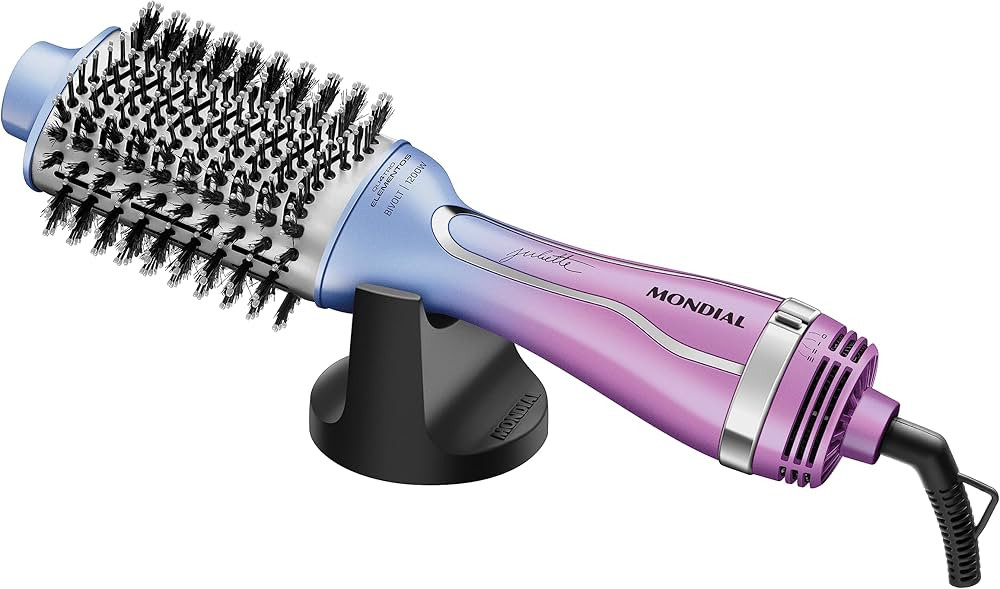 Escova Secadora By Juliette, Mondial, Azul/Rosa, 1200W, Bivolt - ES-JU-03 | Amazon (BR)