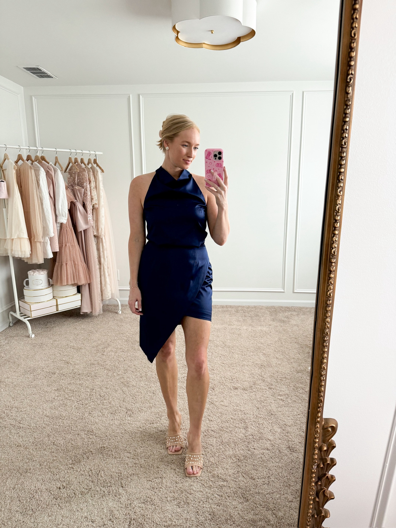 This dress would be perfect for a fall wedding or cocktail party! Wearing size medium. Event dresses // wedding guest dresses // cocktail party dresses // fall dresses // Nordstrom finds 

#LTKWedding #LTKParties #LTKSeasonal