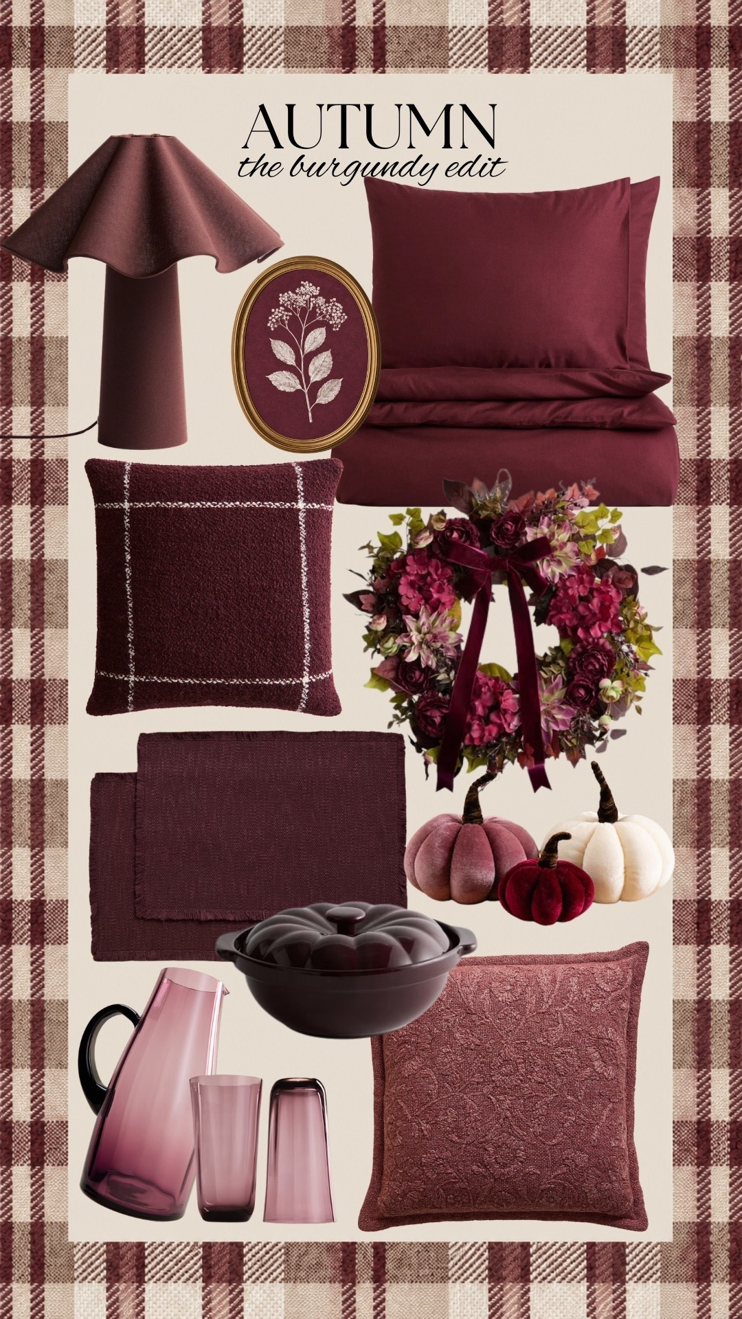 Loving the mix of rich berry tones for autumn 🍷🍁 



#AutumnHome #AutumnDecor #BurgundyDecor #BurgundyInteriors #AutumnInteriors #CosyHome #HomeStyling #HomeDecor #FallDecor #VelvetPumpkins #SeasonalDecor #AutumnInspo #BerryTones #HomewareFinds #InteriorInspo#LTKSeasonal

#LTKhome #LTKautumn