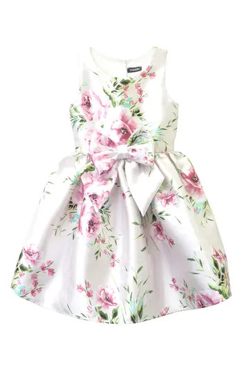 ZUNIE Sleeveless Floral Print Party Dress | Nordstromrack | Nordstrom Rack