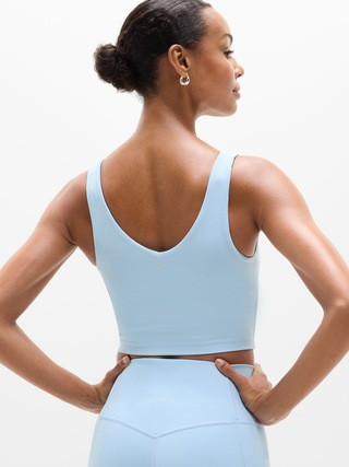 Transcend V-Neck Crop Sports Bra D-DD | Athleta